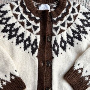 Zara Fair Isle Cardigan